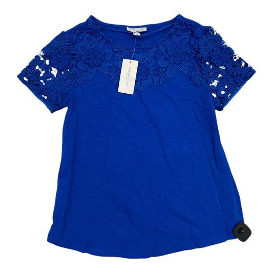 Top Ss By Charter Club In Blue, Size:Sp