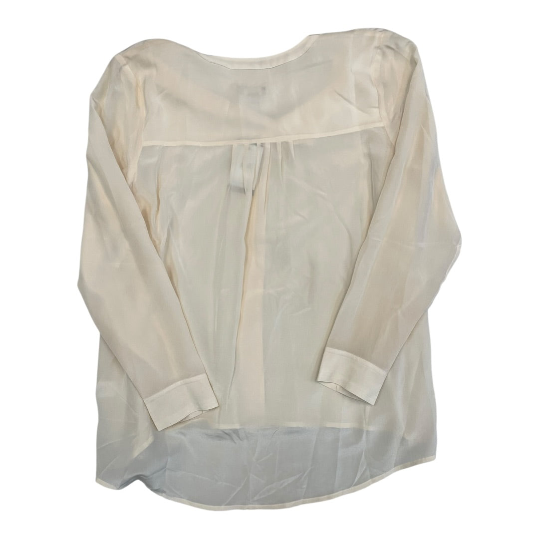 Top Ls By J. Jill In Cream, Size:Sp