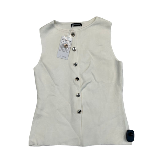 Top Sleeveless By Prettygarden In Ivory, Size:S