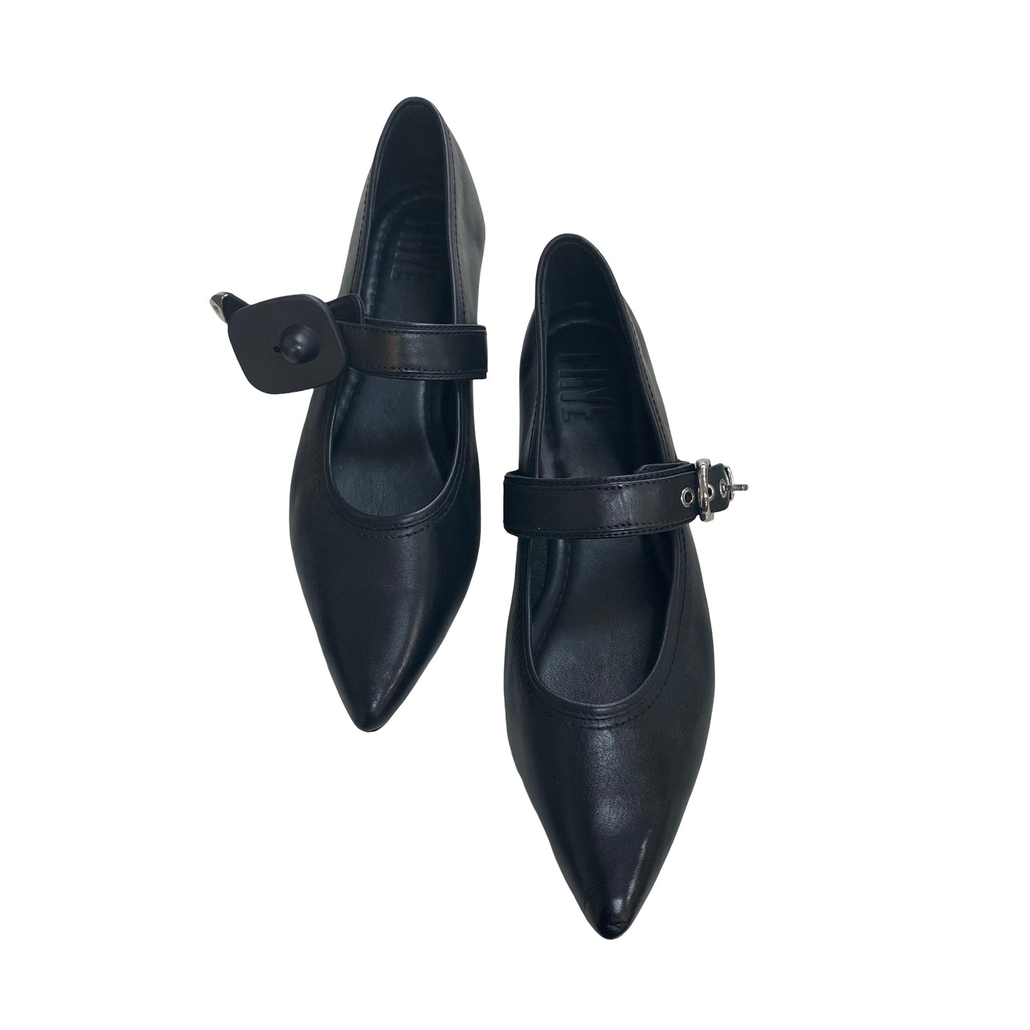 Shoes Flats By Frye In Black, Size:10