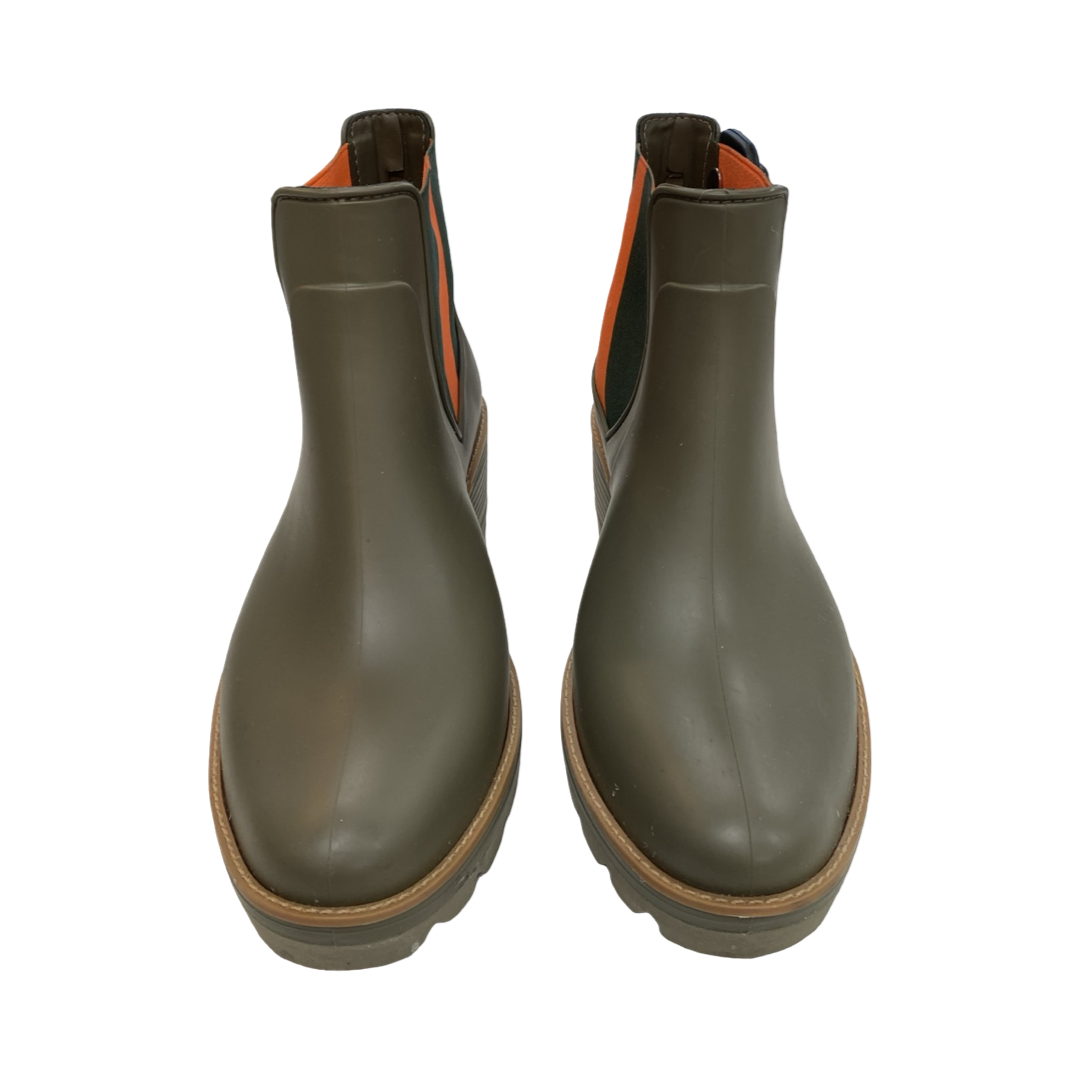 Boots Ankle Heels By Bernardo In Green, Size:8