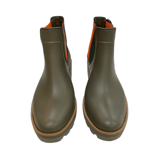 Boots Ankle Heels By Bernardo In Green, Size:8
