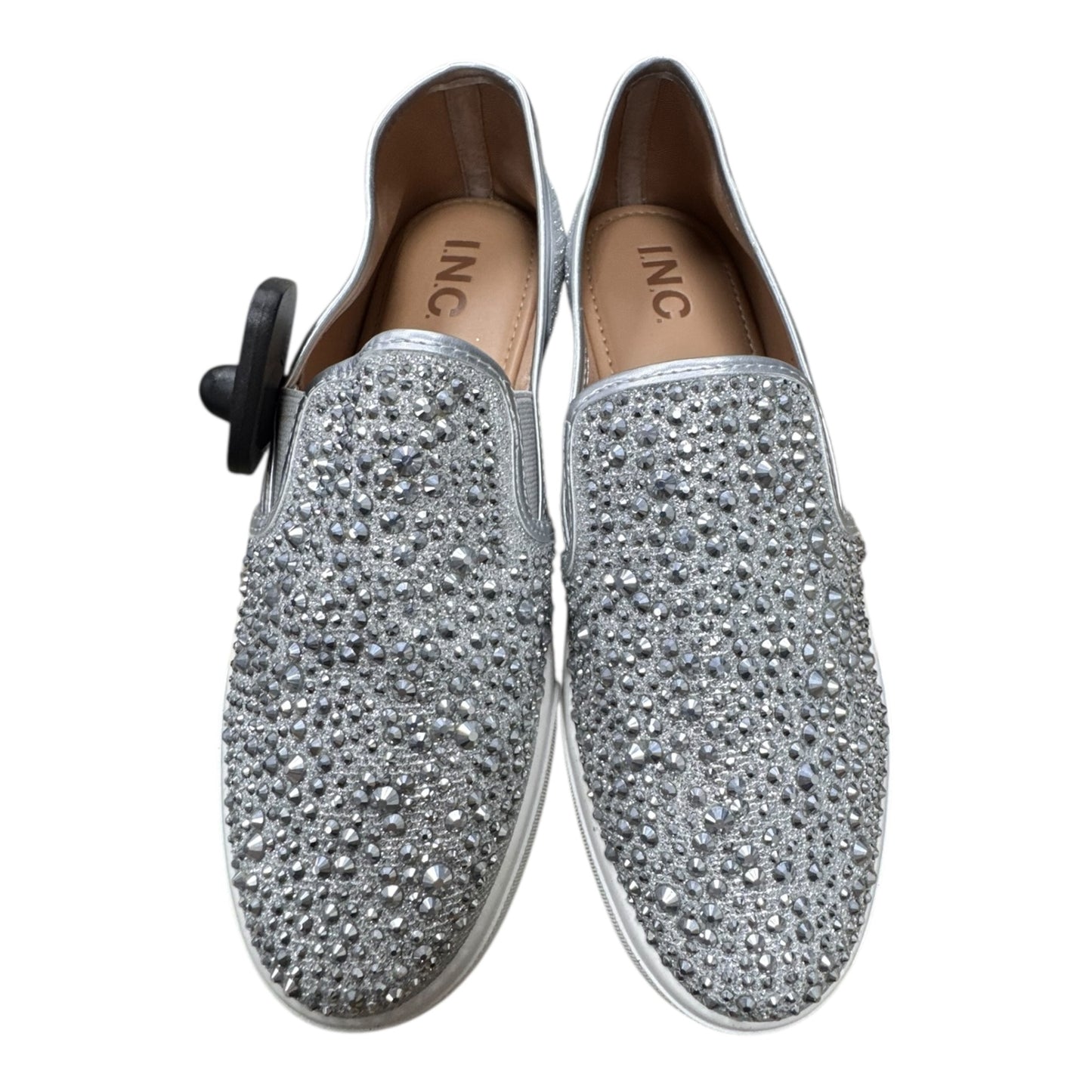 Shoes Sneakers By Inc In Silver, Size:7.5