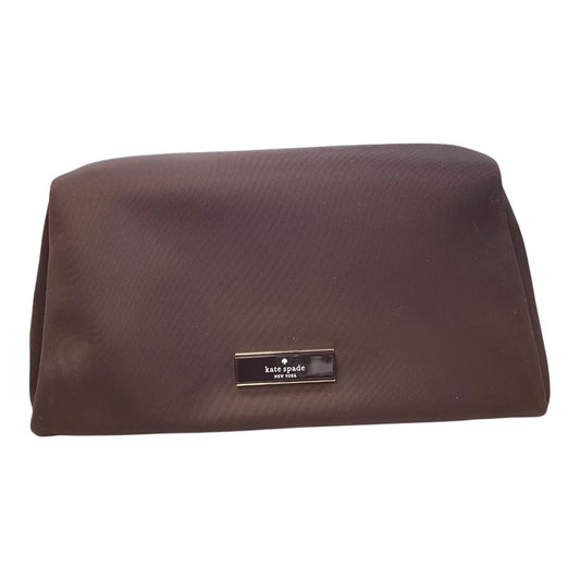 Makeup Bag Designer By Kate Spade In Brown, Size:Medium