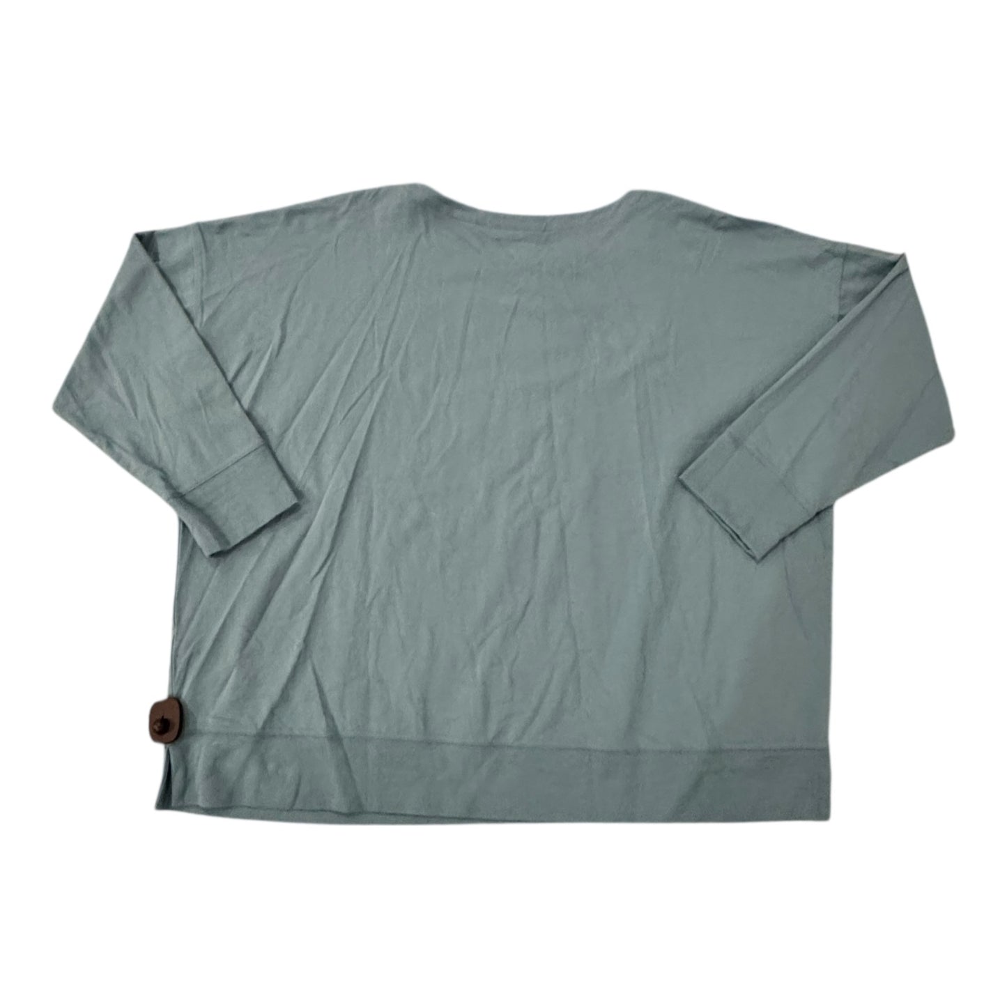 Top Ls Designer By Eileen Fisher In Blue, Size:3X