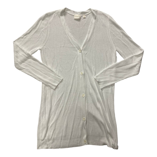 Sweater Cardigan By Cyrus In White, Size:M