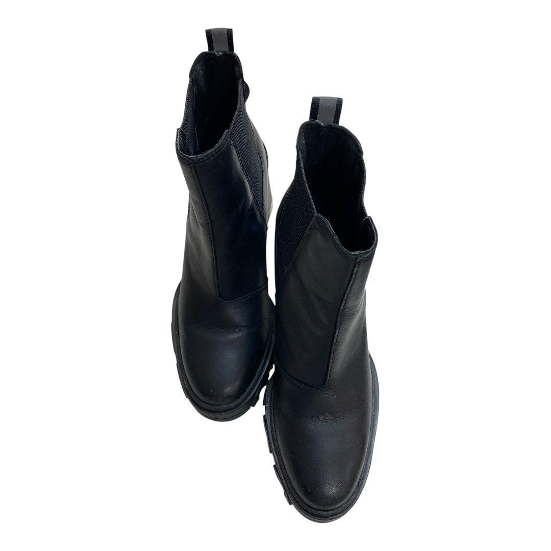 Boots Designer By Sorel In Black & White, Size:7.5