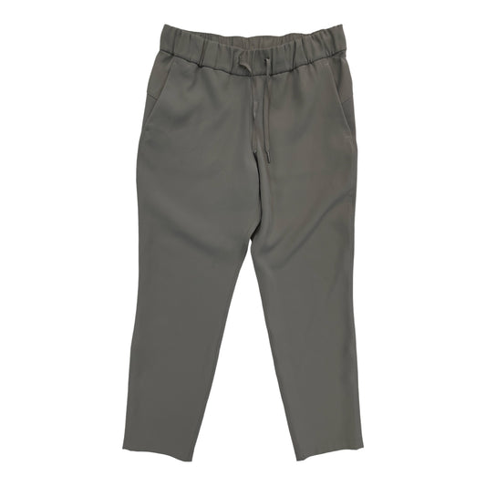 Athletic Pants By Lululemon In Grey, Size:8