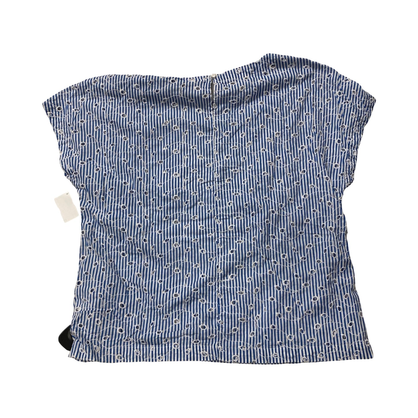 Top Ss By Liz Claiborne In Blue & White, Size:L