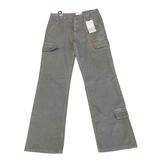 Pants Cargo & Utility By Zara In Green, Size:4