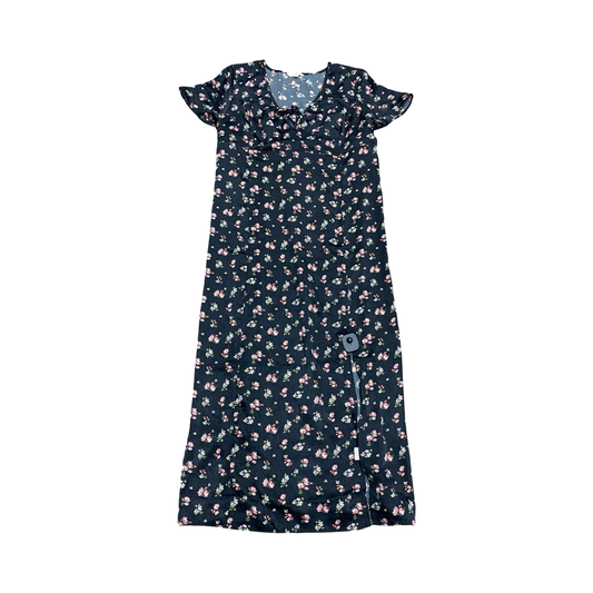 Dress Casual Maxi By Lucky Brand In Floral Print, Size:1X