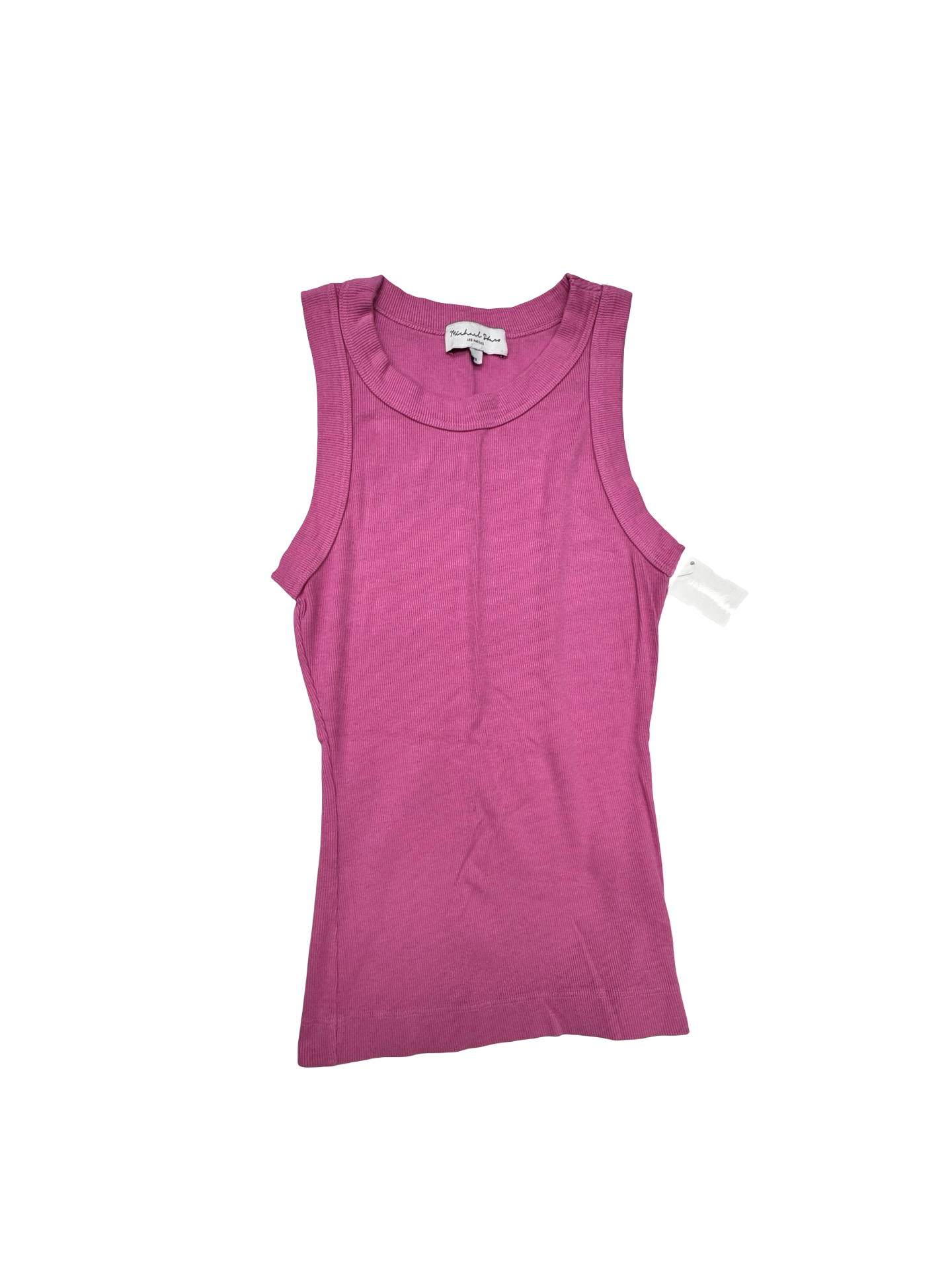Top Sleeveless Basic By Michael Stars In Pink, Size:Xs