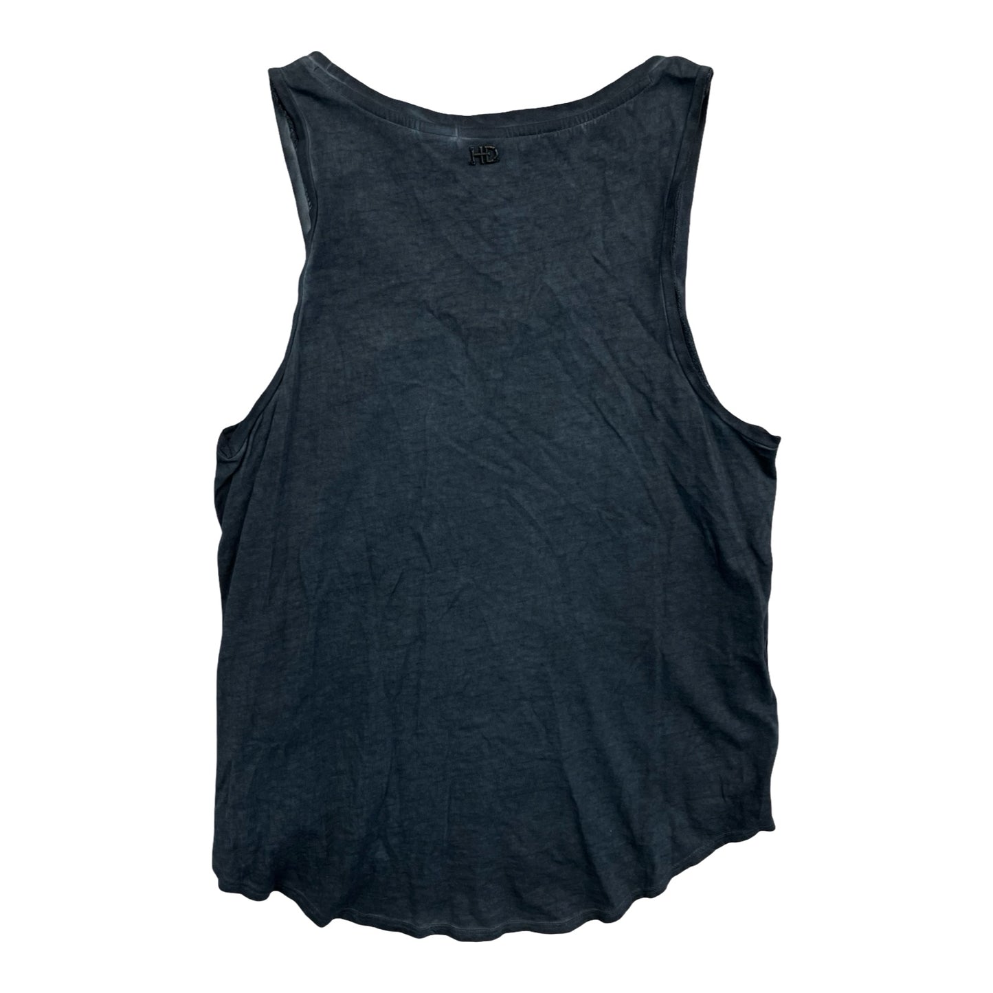 Top Sleeveless By Harley Davidson In Blue, Size:M
