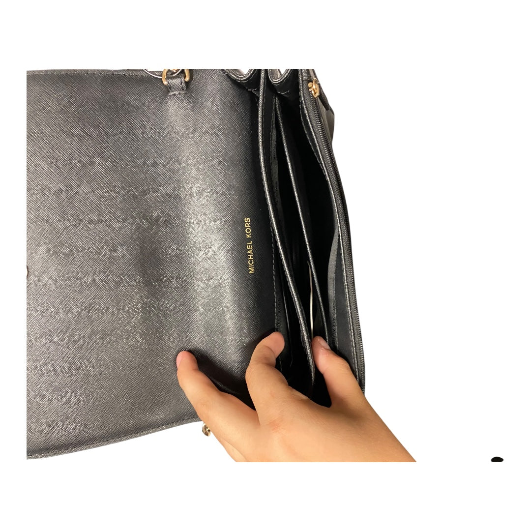 Handbag Designer By Michael Kors In Black, Size:Small