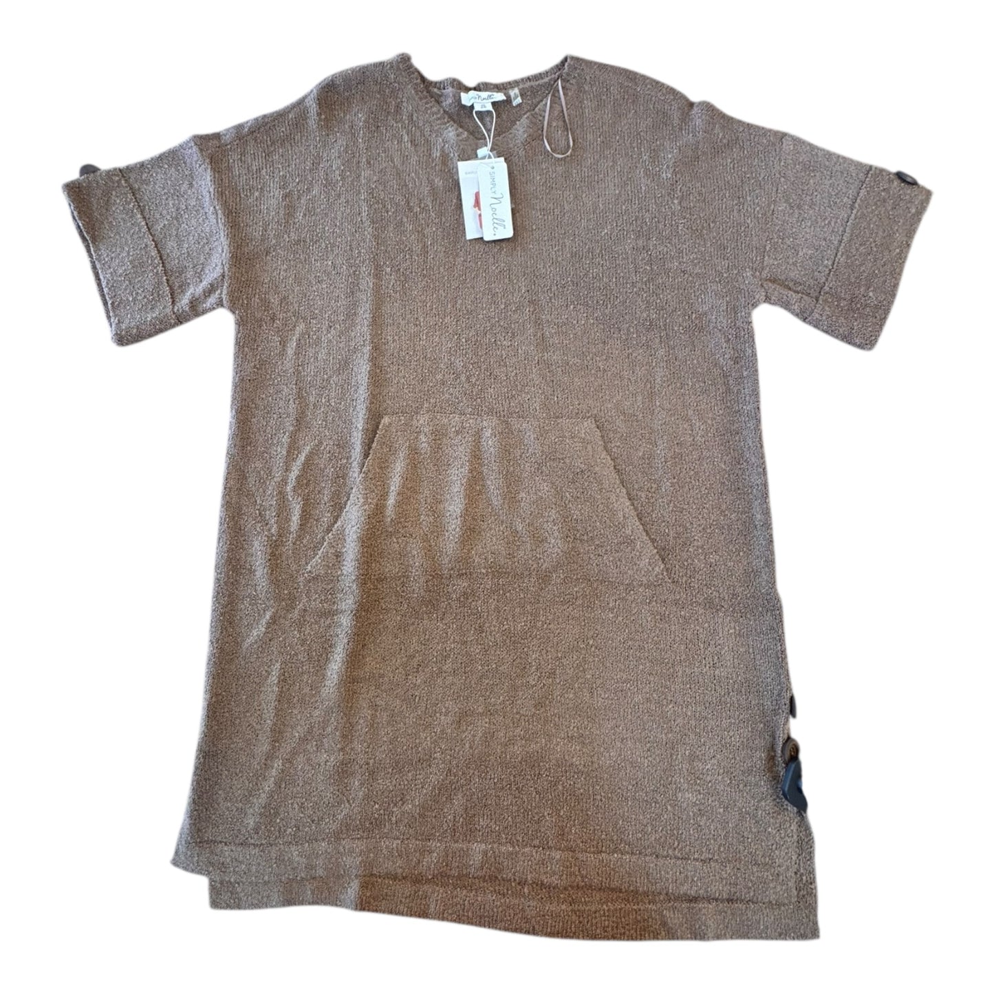 Dress Casual Short By Simply Noelle In Brown, Size:Xs