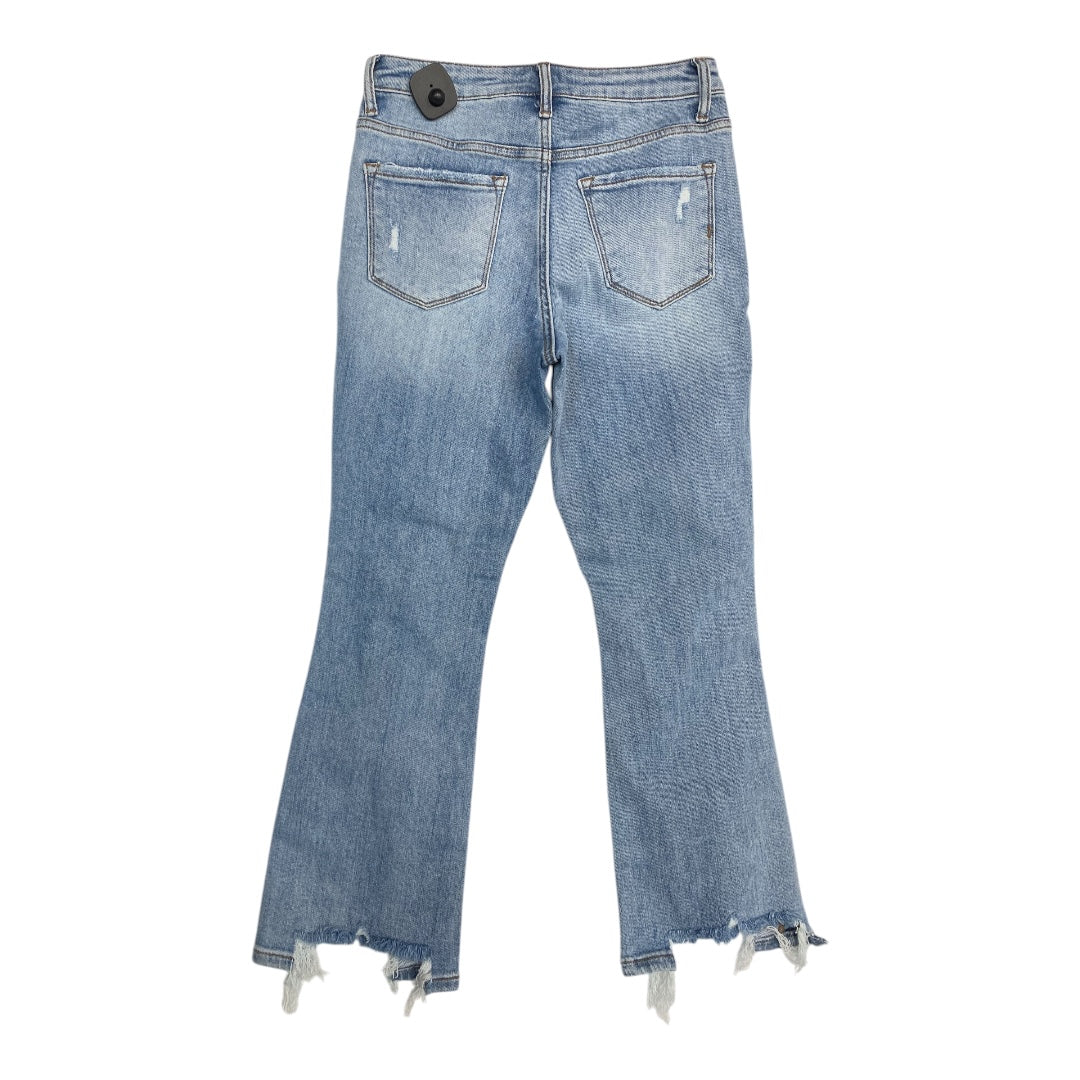 Jeans Straight By Vervet In Blue Denim, Size:4