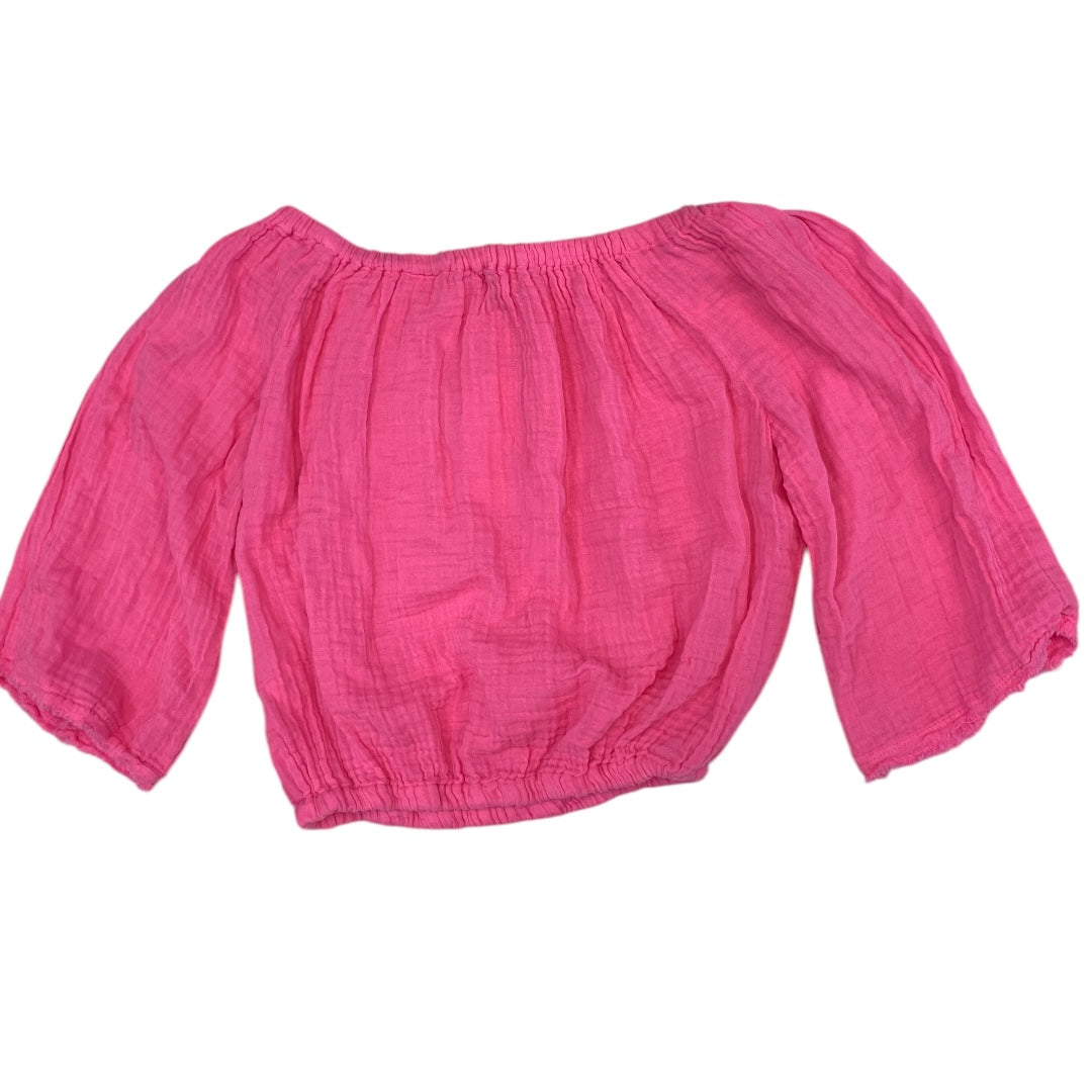 Top Ls By Michael Stars In Pink, Size:Xs