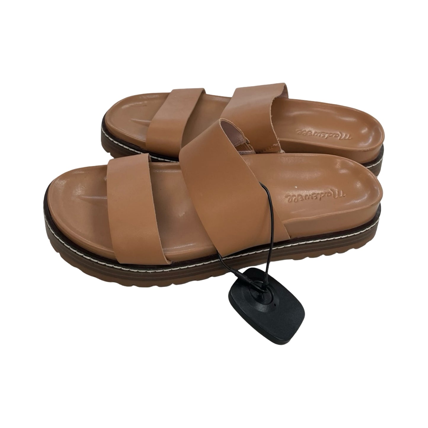 Sandals Flats By Madewell In Brown, Size:7