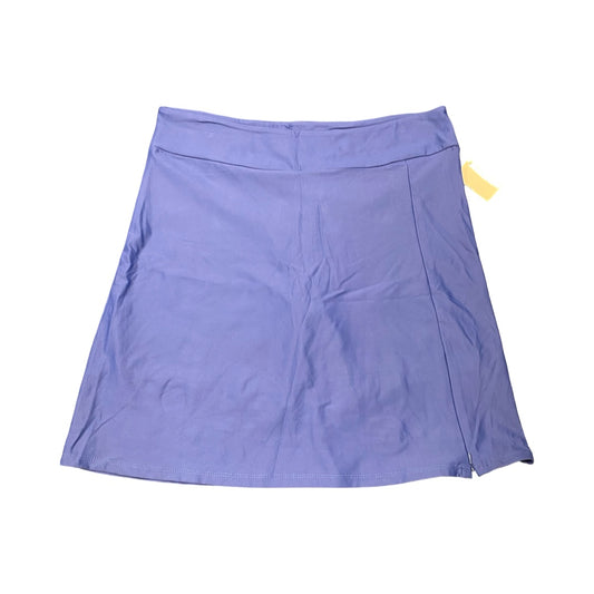 Athletic Skort By Lulu B In Blue, Size:L