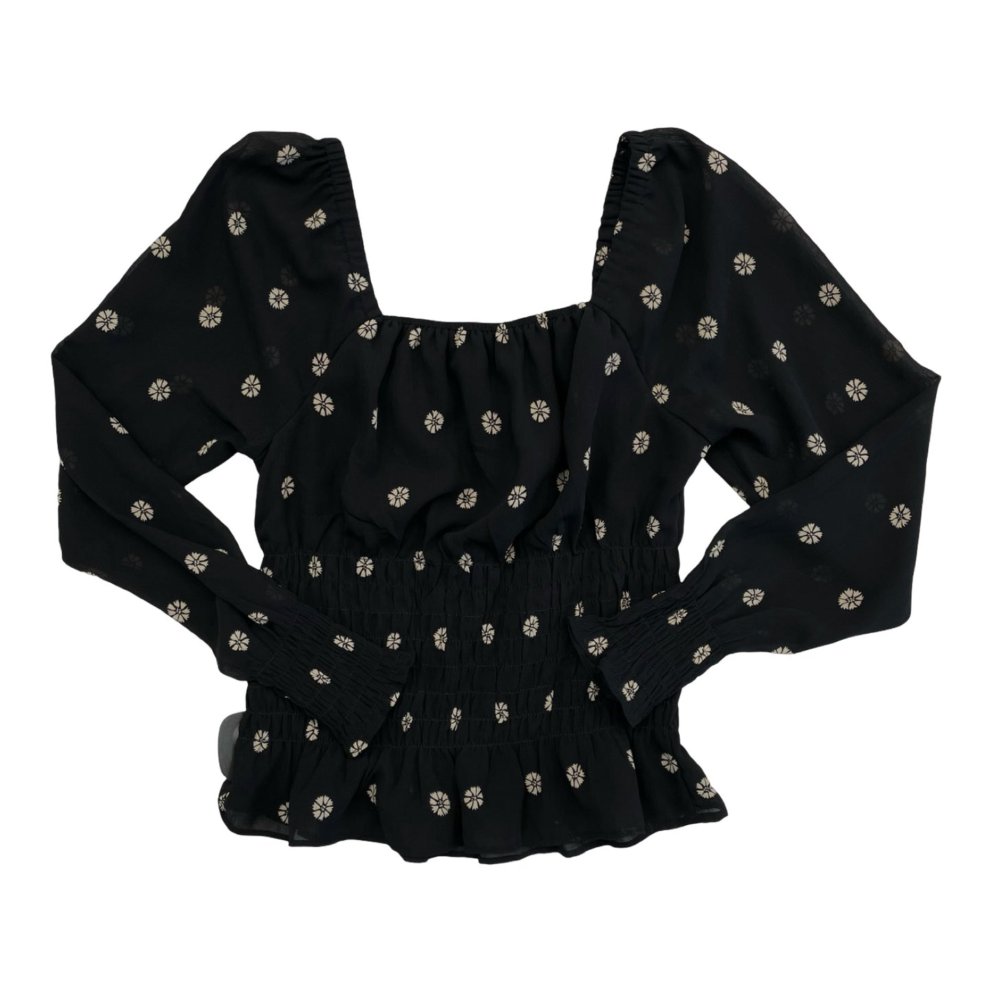 Top Ls By Madewell In Black & Tan, Size:Xxs