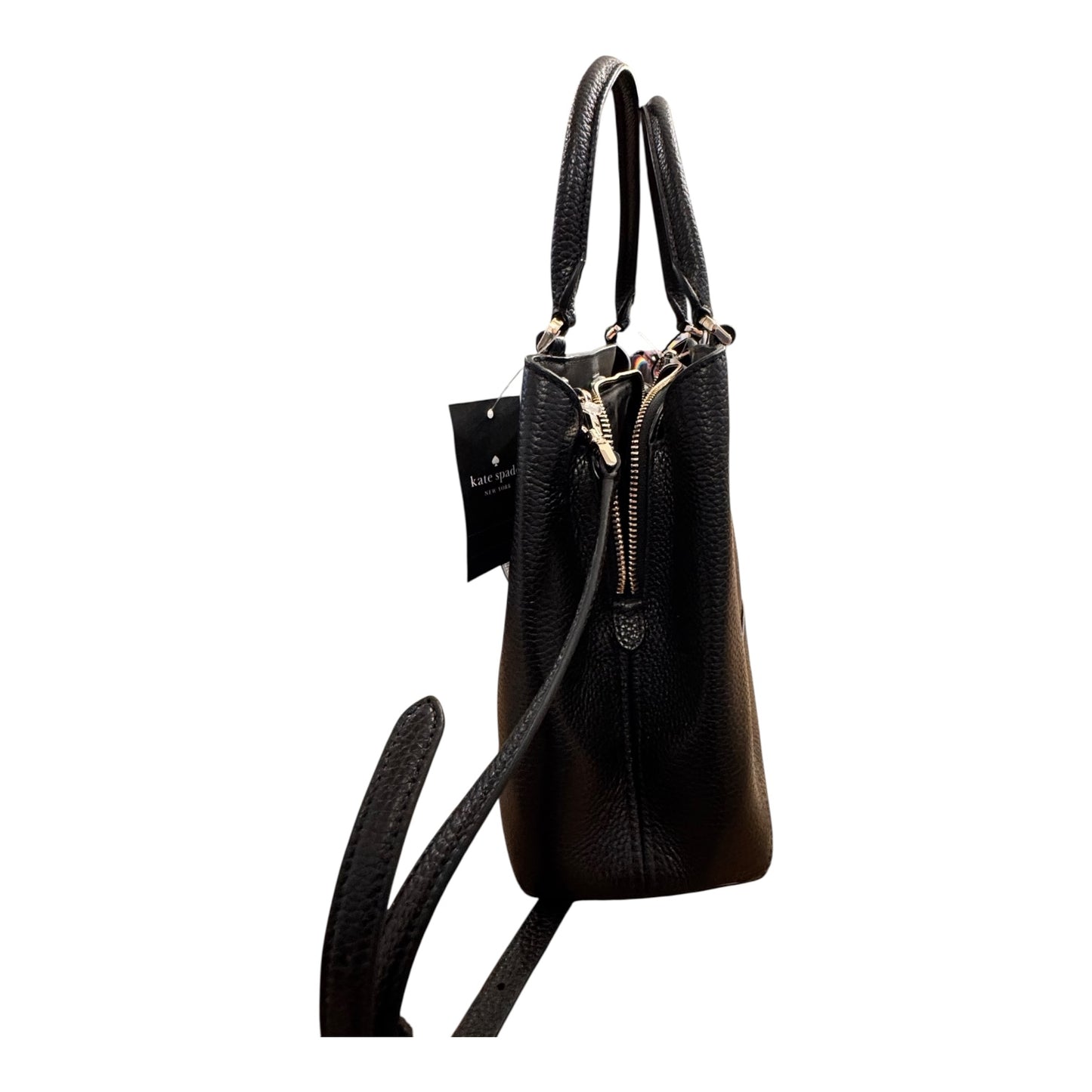 Handbag Designer By Kate Spade In Black, Size:Medium