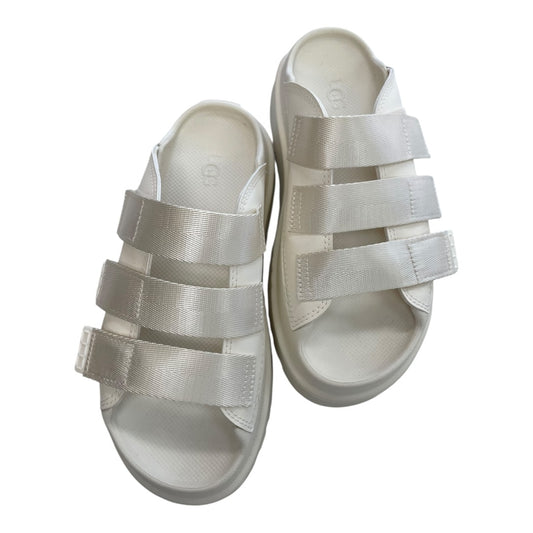 Sandals Designer By Ugg In White, Size:7