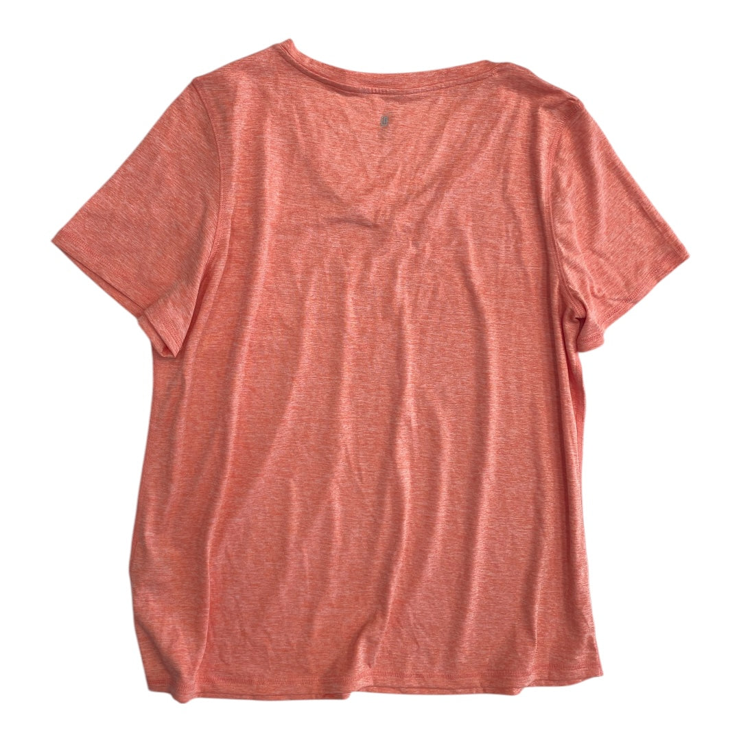 Athletic Top Ss By Ideology In Orange, Size:1X