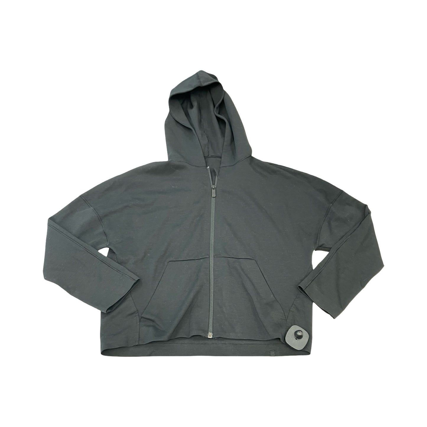 Athletic Jacket By Lululemon In Black, Size:2