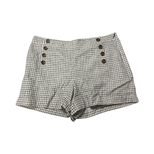 Shorts By Ann Taylor In Black & White, Size:14