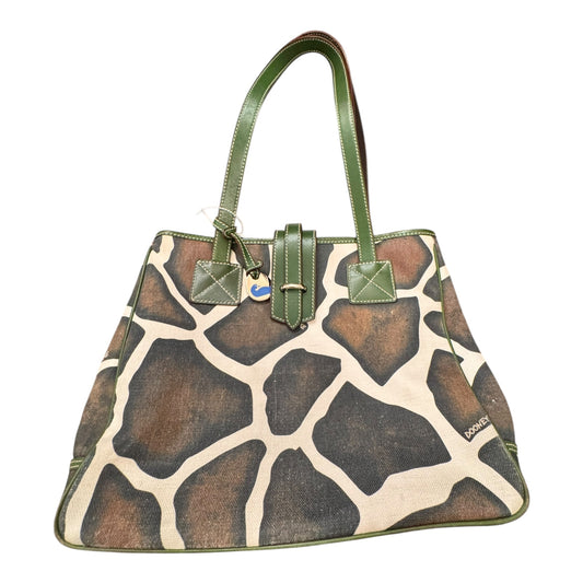 Handbag Designer By Dooney And Bourke In Animal Print, Size:Medium