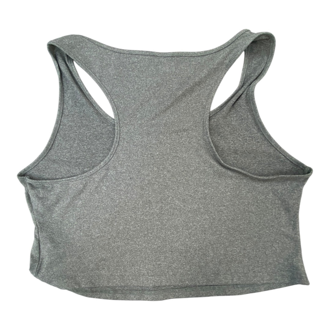 Top Sleeveless Basic By Shein In Grey, Size:3X