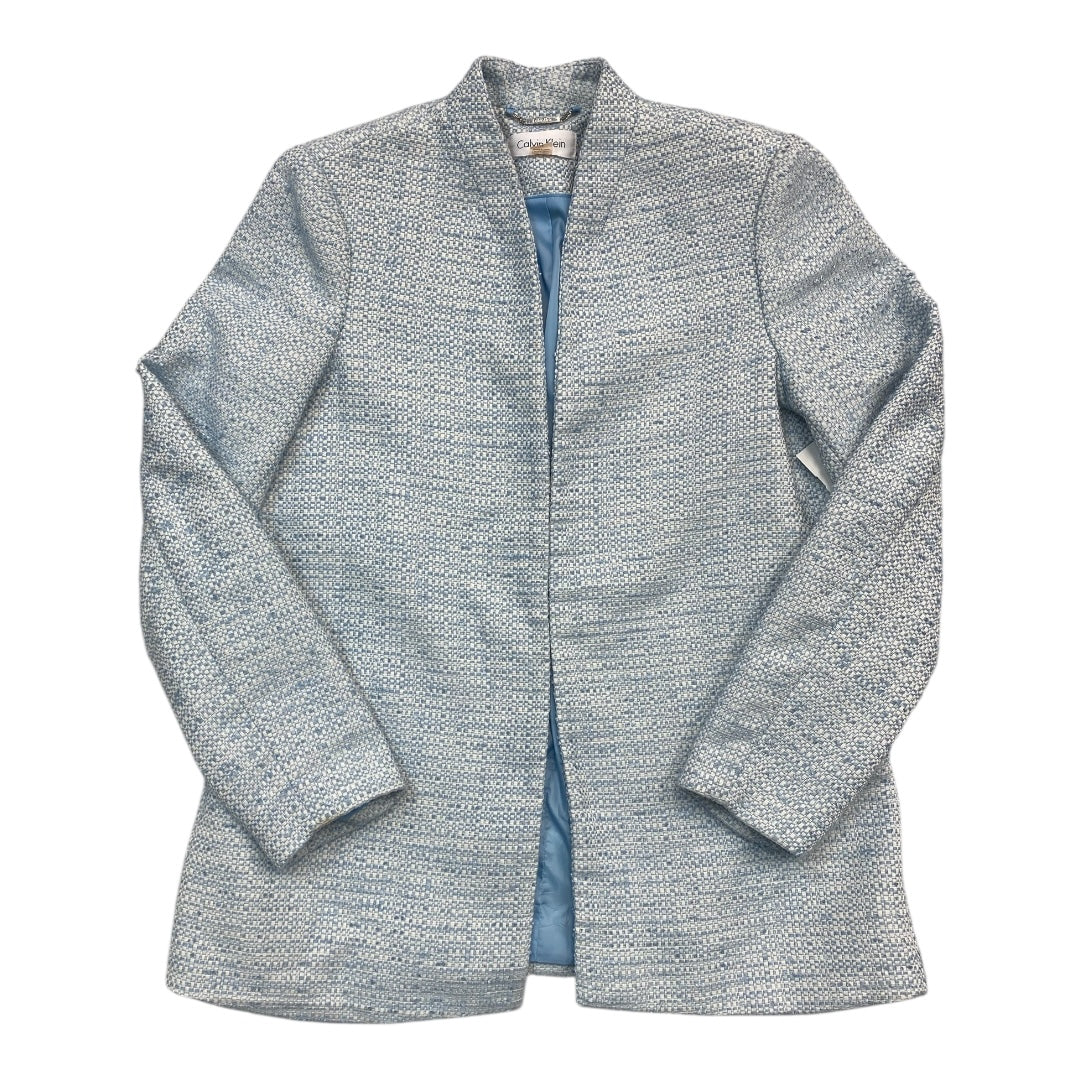 Blazer By Calvin Klein In Blue, Size:14