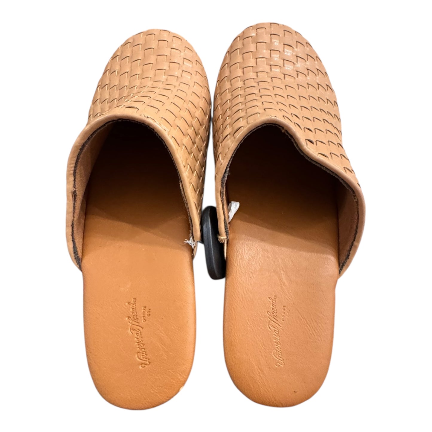 Shoes Heels Block By Universal Thread In Tan, Size:9