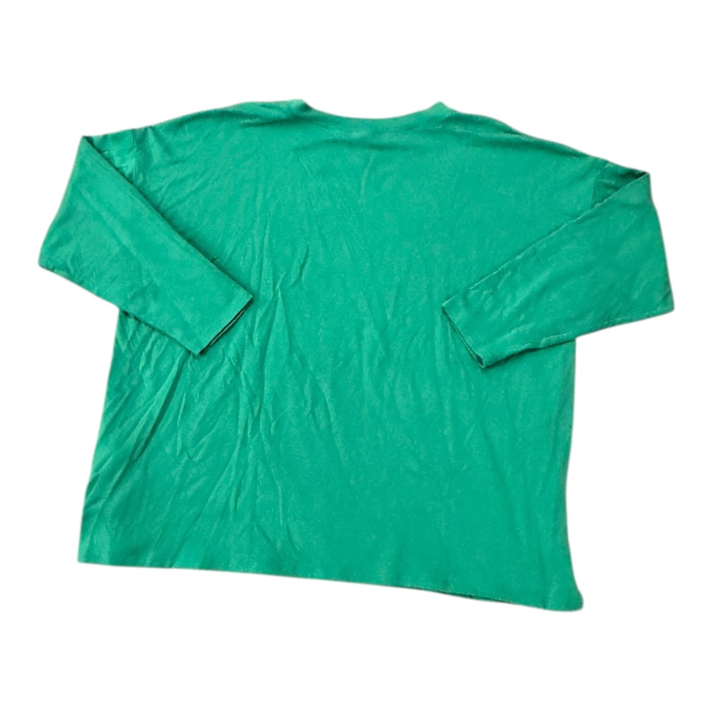 Top Ls Designer By Eileen Fisher In Green, Size:2X