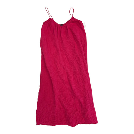 Dress Casual Maxi By Express In Pink, Size:L