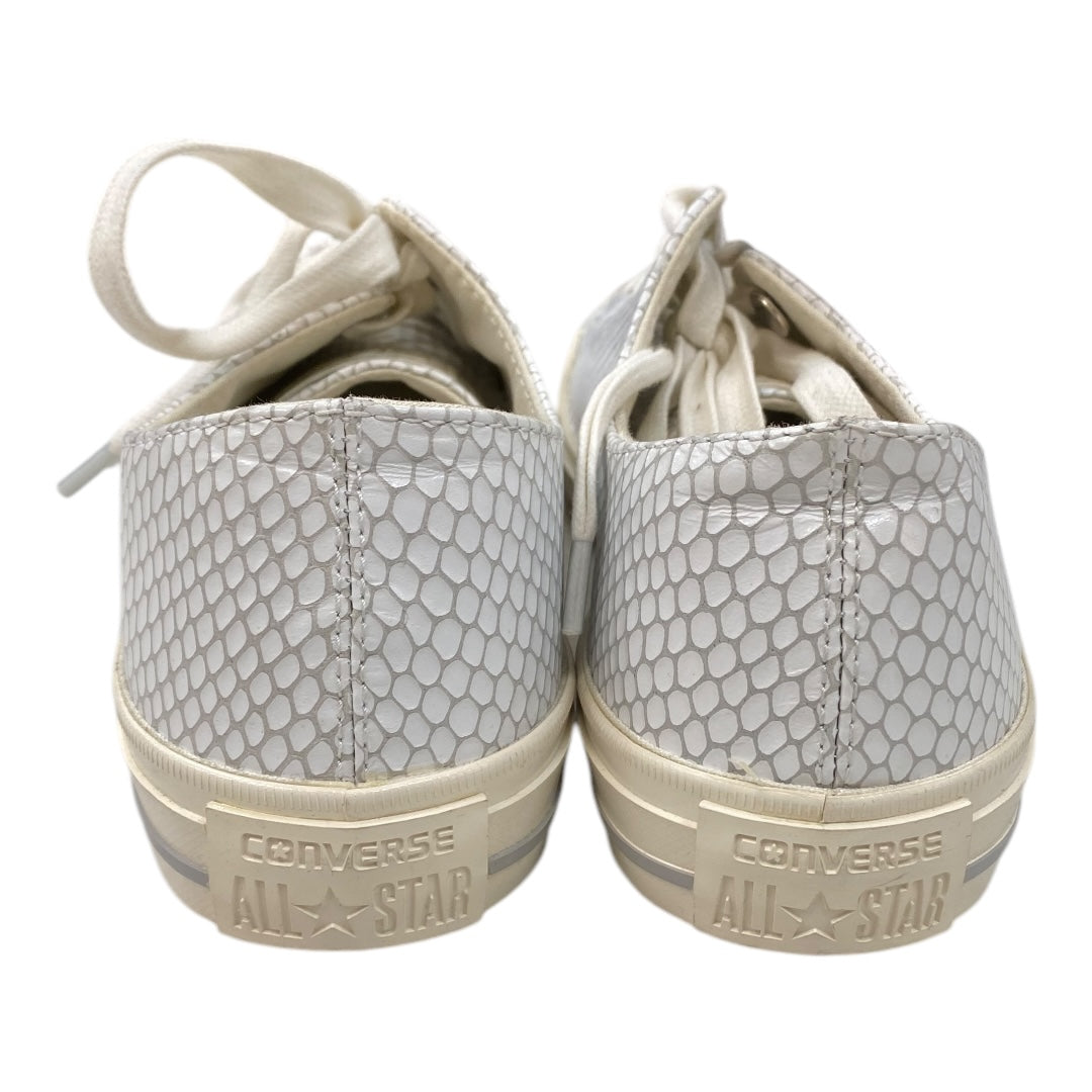 Shoes Sneakers By Converse In White, Size:9