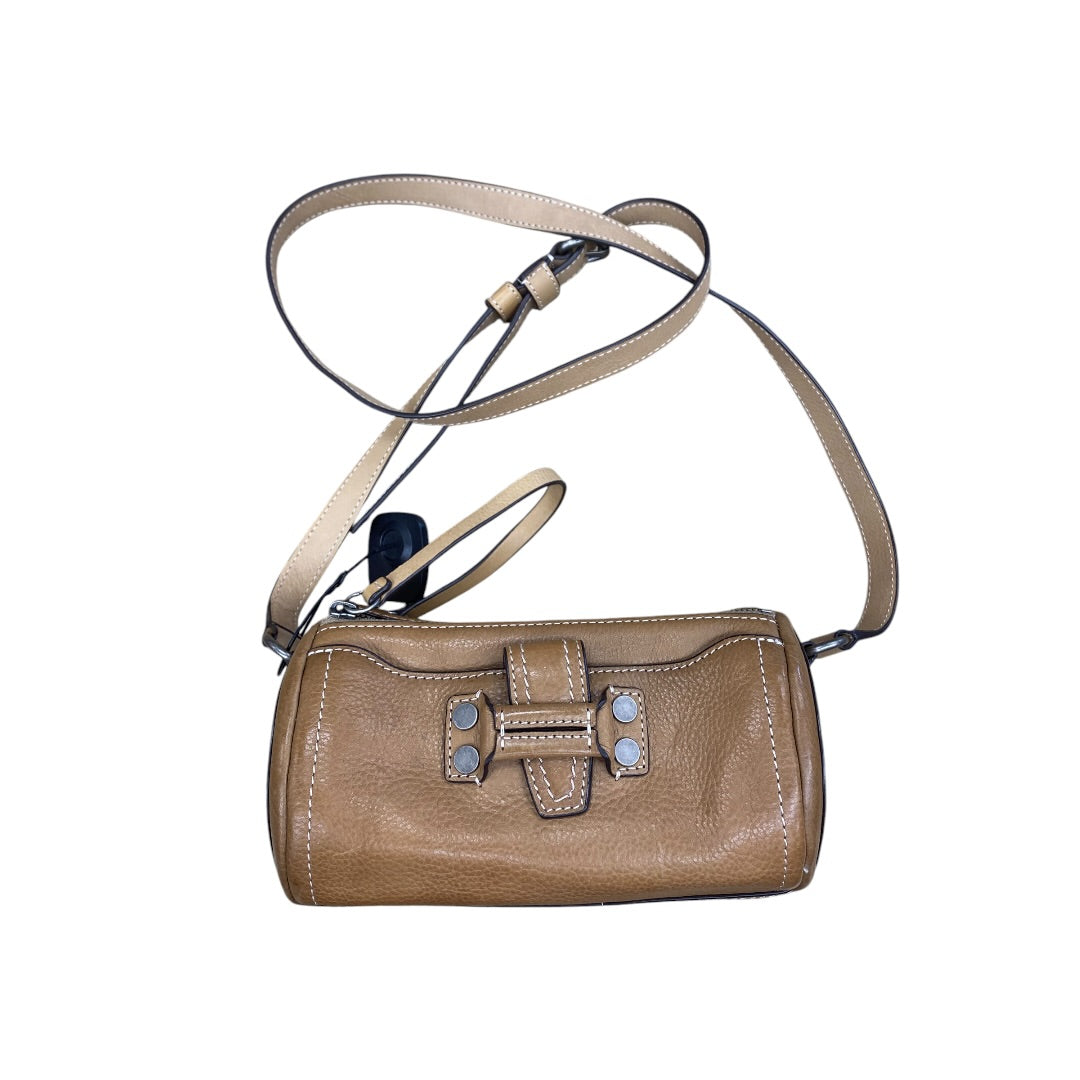 Handbag Leather By Frye In Brown, Size:Small