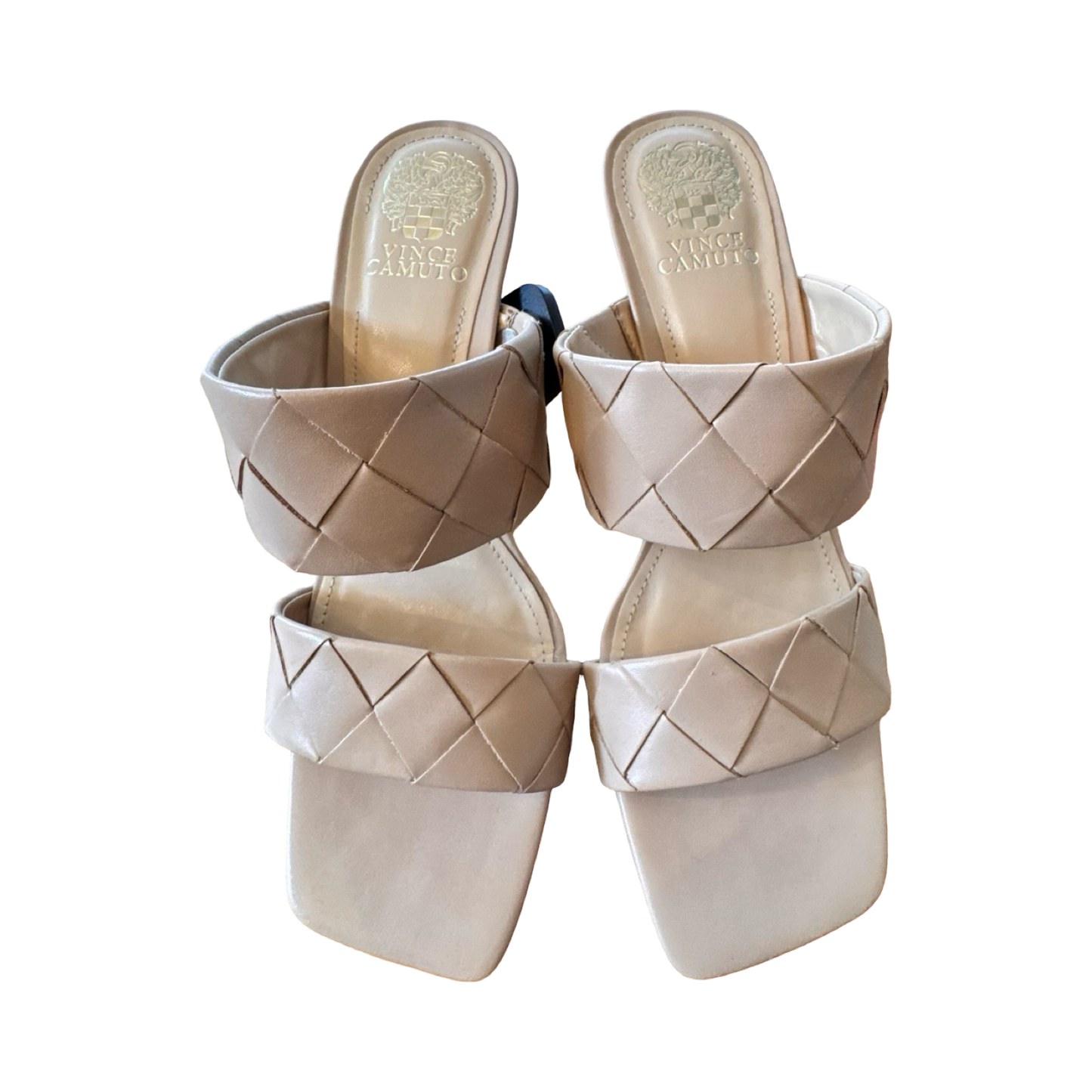 Shoes Heels Kitten By Vince Camuto In Beige, Size:9.5