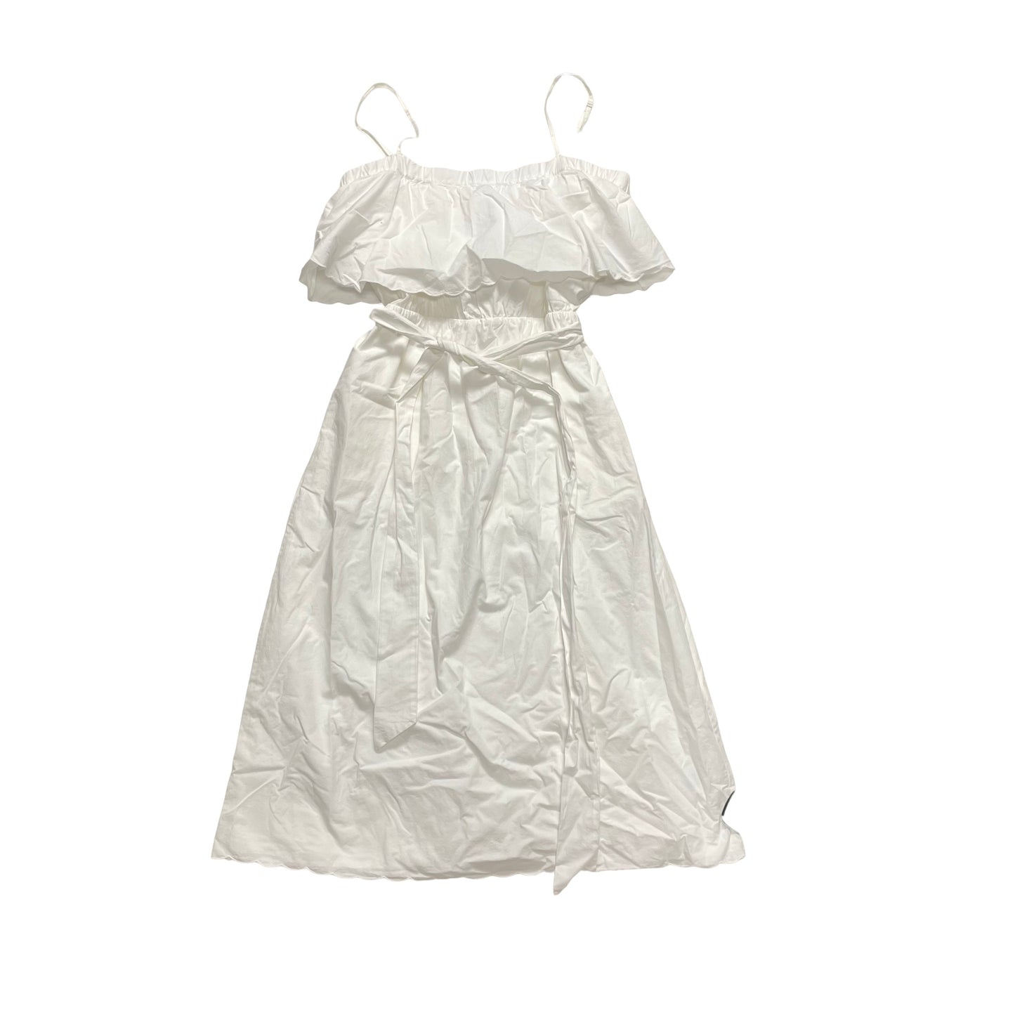 Dress Casual Midi By Joie In White, Size:L