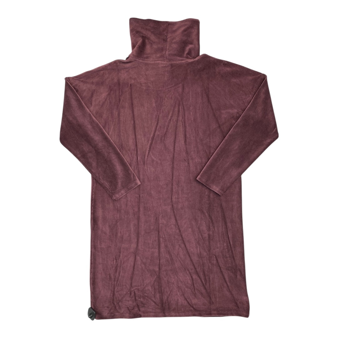 Dress Casual Midi By Pure Jill In Maroon, Size:L
