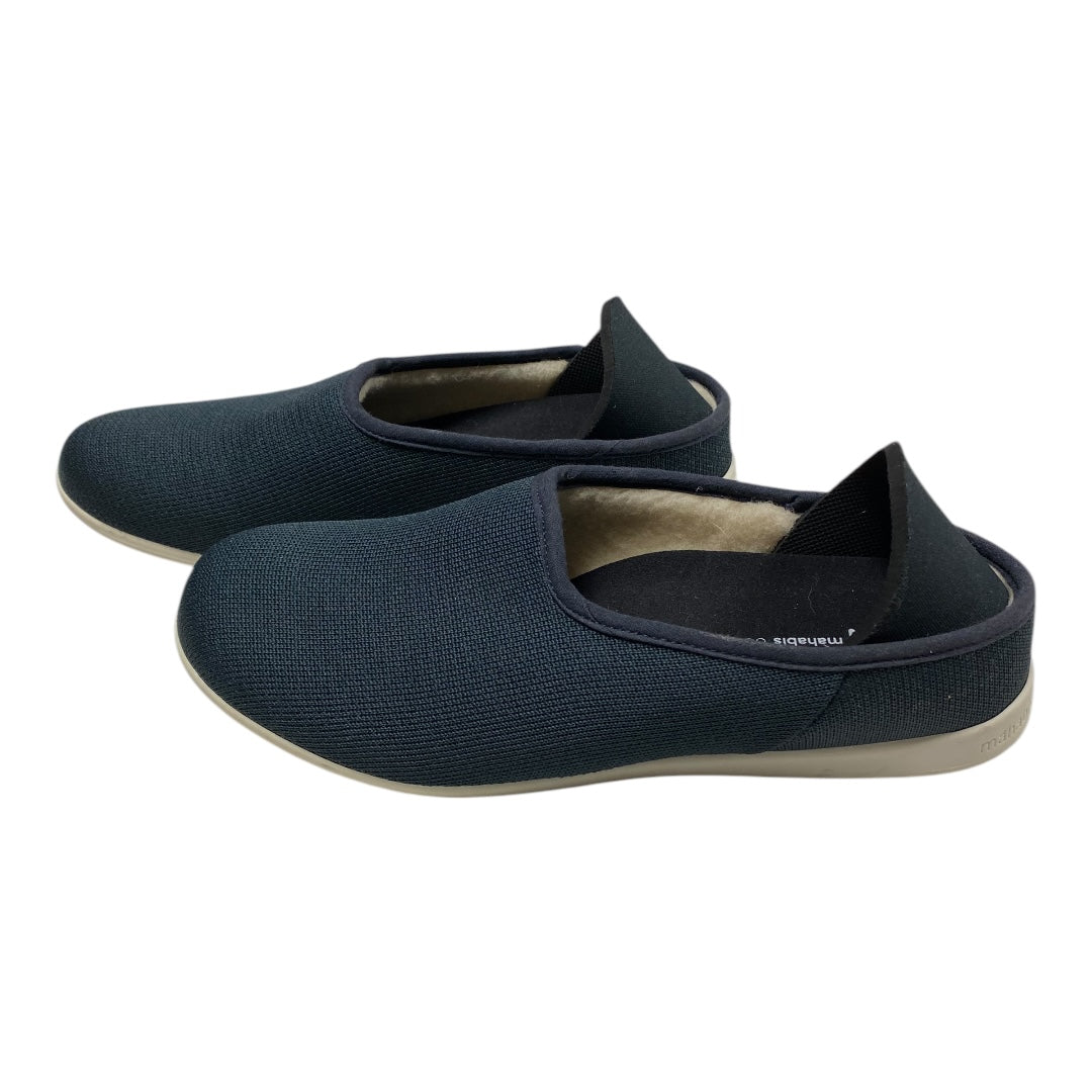 Shoes Flats By MAHABIS In Blue, Size:7.5