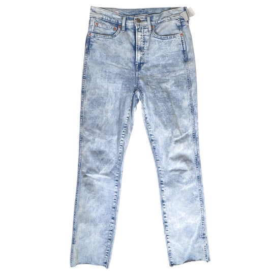 Jeans Straight By Gap In Blue Denim, Size:6