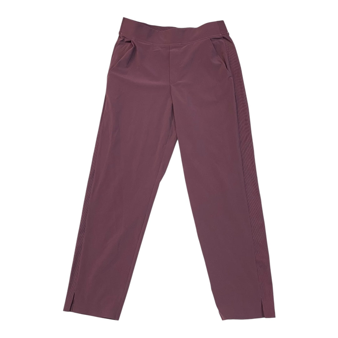 Athletic Pants By Athleta In Maroon, Size:6