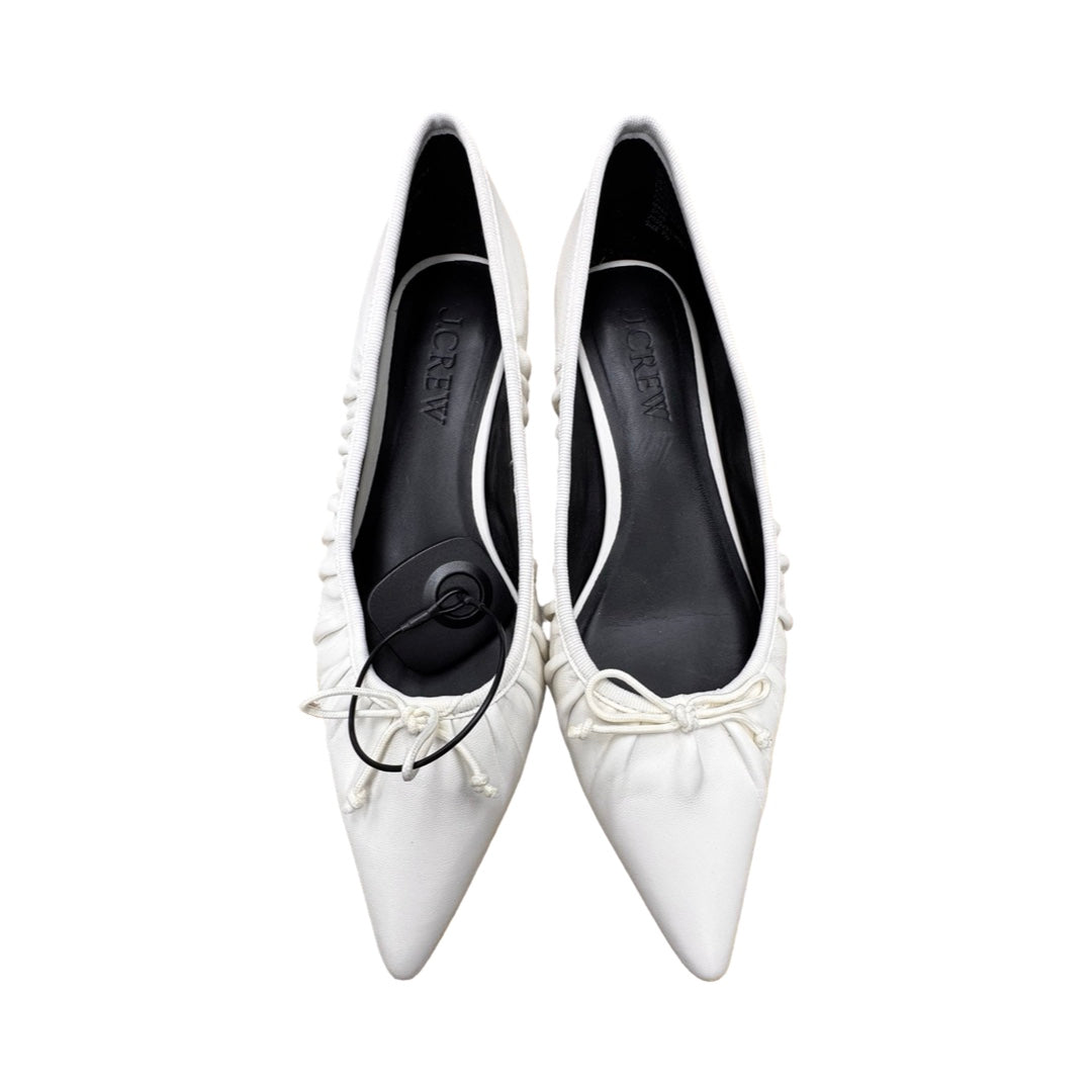 Shoes Heels Kitten By J. Crew In White, Size:7.5