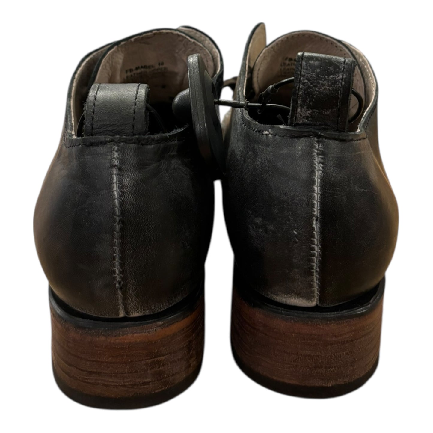 Shoes Heels Block By Freebird In Grey, Size:10