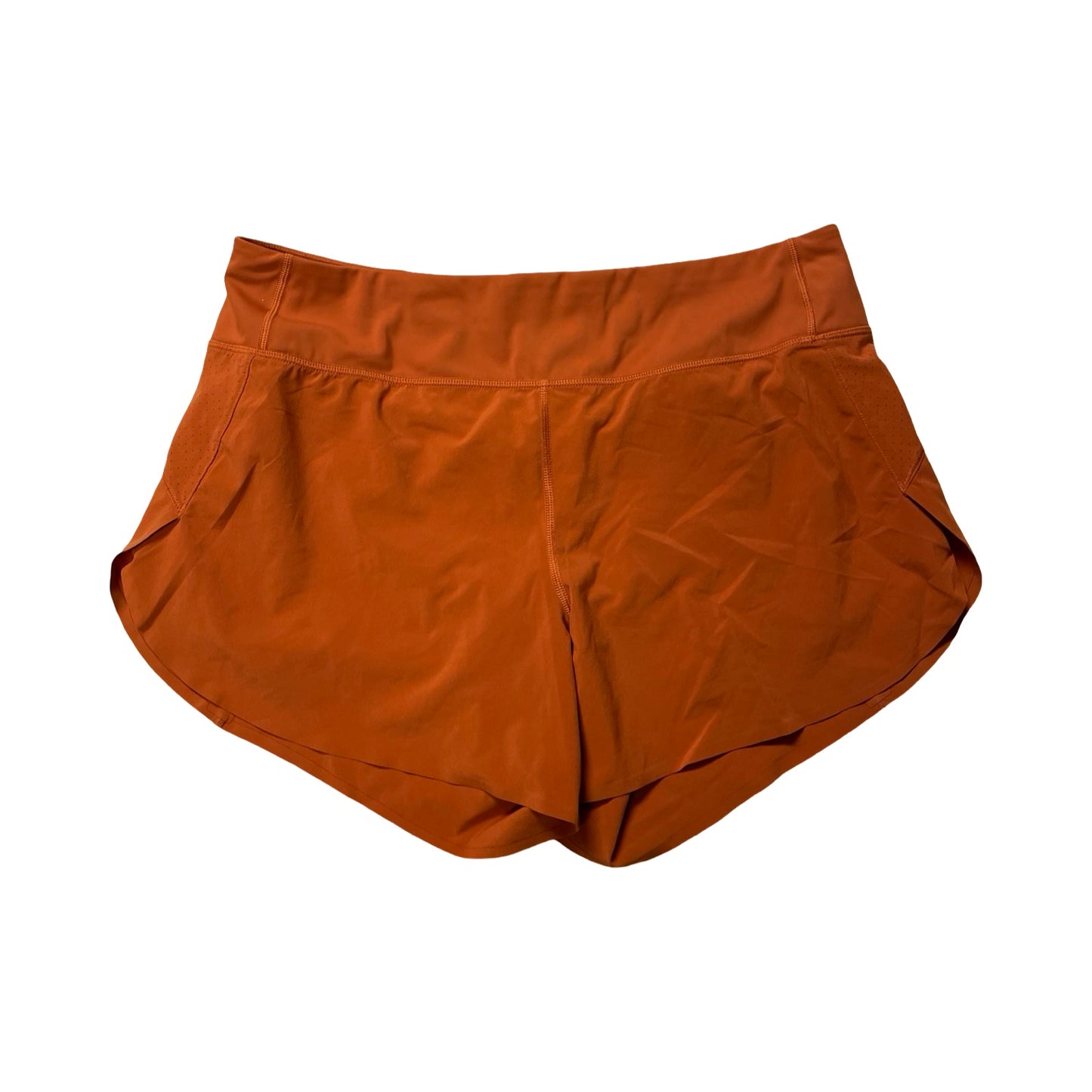 Athletic Shorts By Athleta In Orange, Size:L