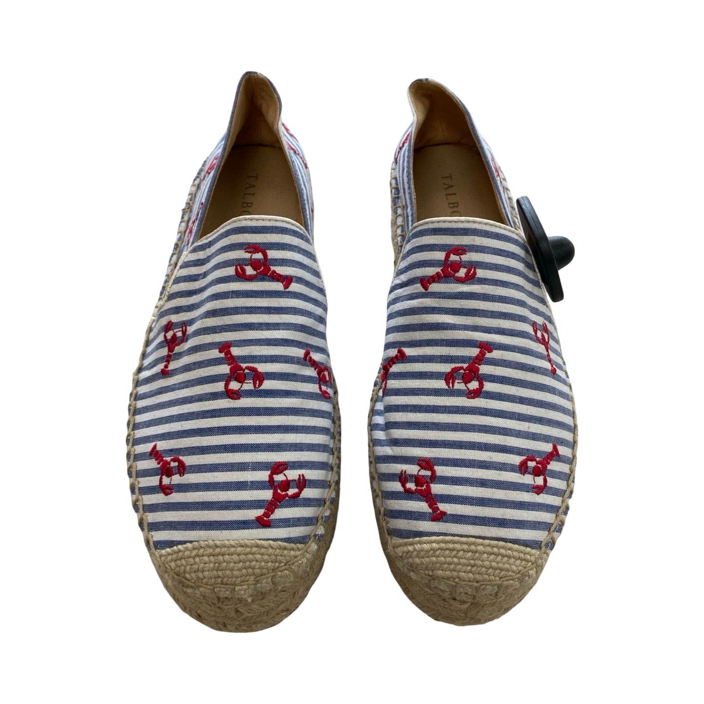 Shoes Flats By Talbots In Striped Pattern, Size:8