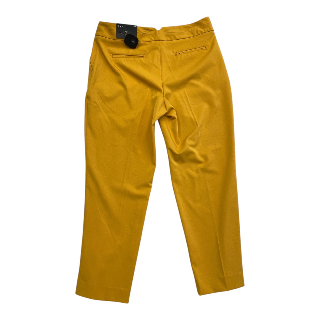 Pants Other By Worthington In Yellow, Size:10