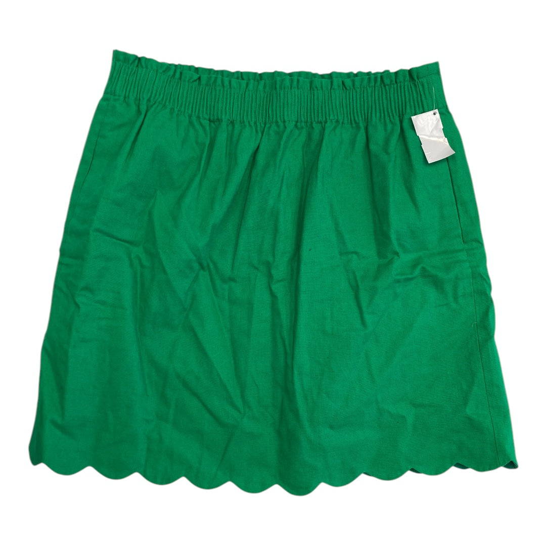 Skirt Midi By J. Crew In Green, Size:12