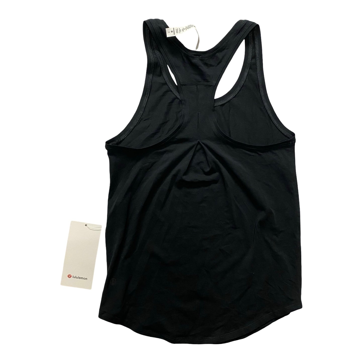 Athletic Tank Top By Lululemon In Black, Size:2